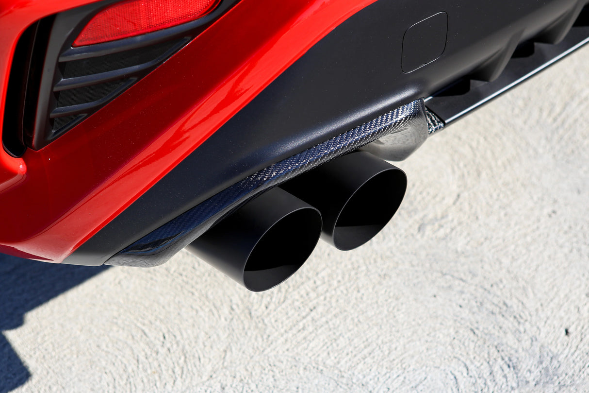 Remark Axle Back Exhaust System Stealth Edition - 4" Tips