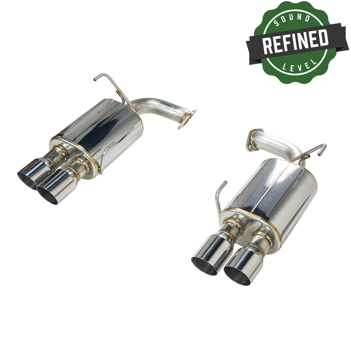 Remark Axle Back Muffler Exhaust System