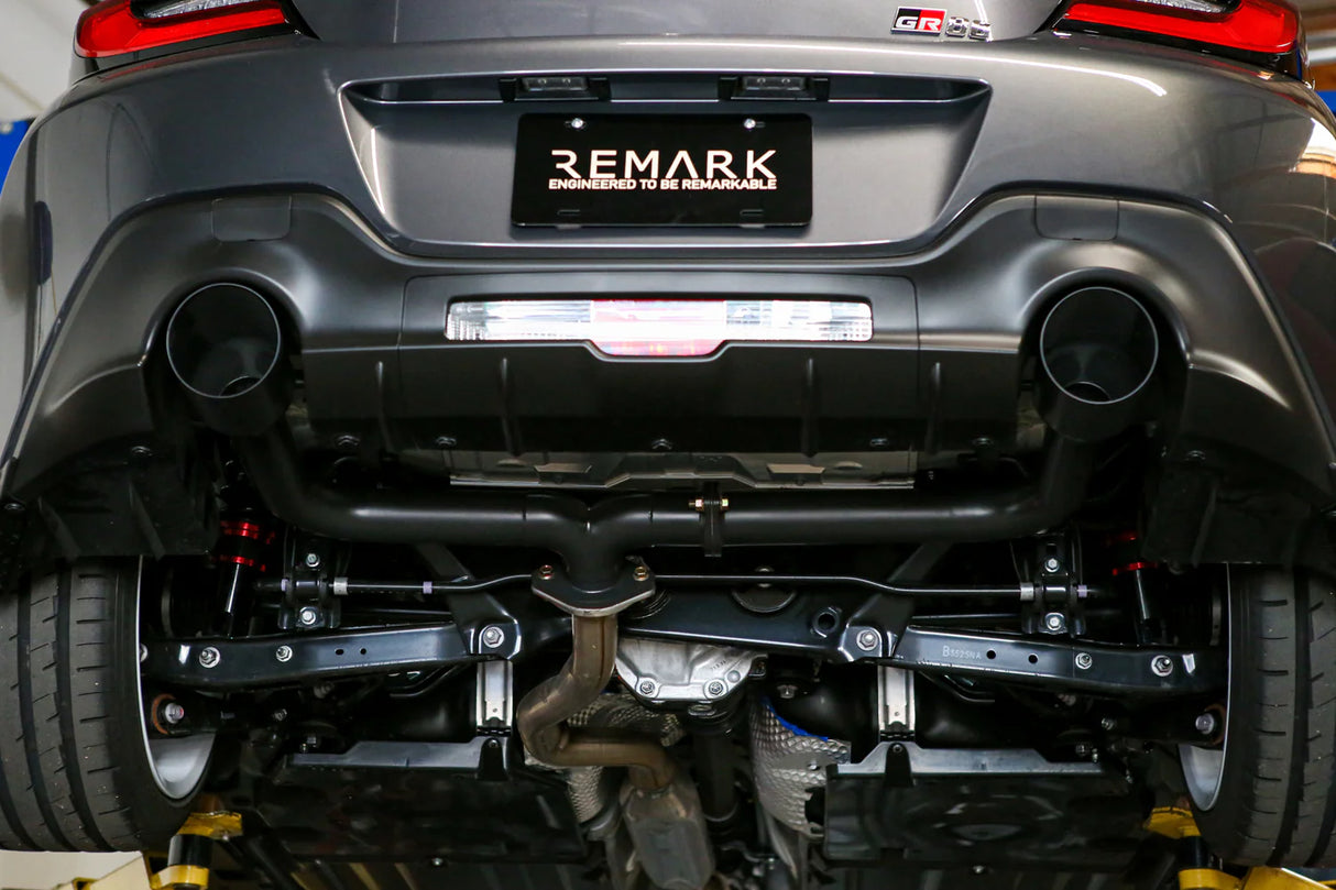 Remark Axle Back Exhaust System Stealth Edition
