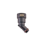 IAG IAG 5/8" SAE Quick Connect Female to 5/8" Hose Barb Angled