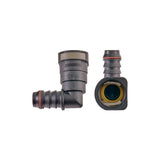 IAG IAG 5/8" SAE Quick Connect Female to 5/8" Hose Barb Right Angled