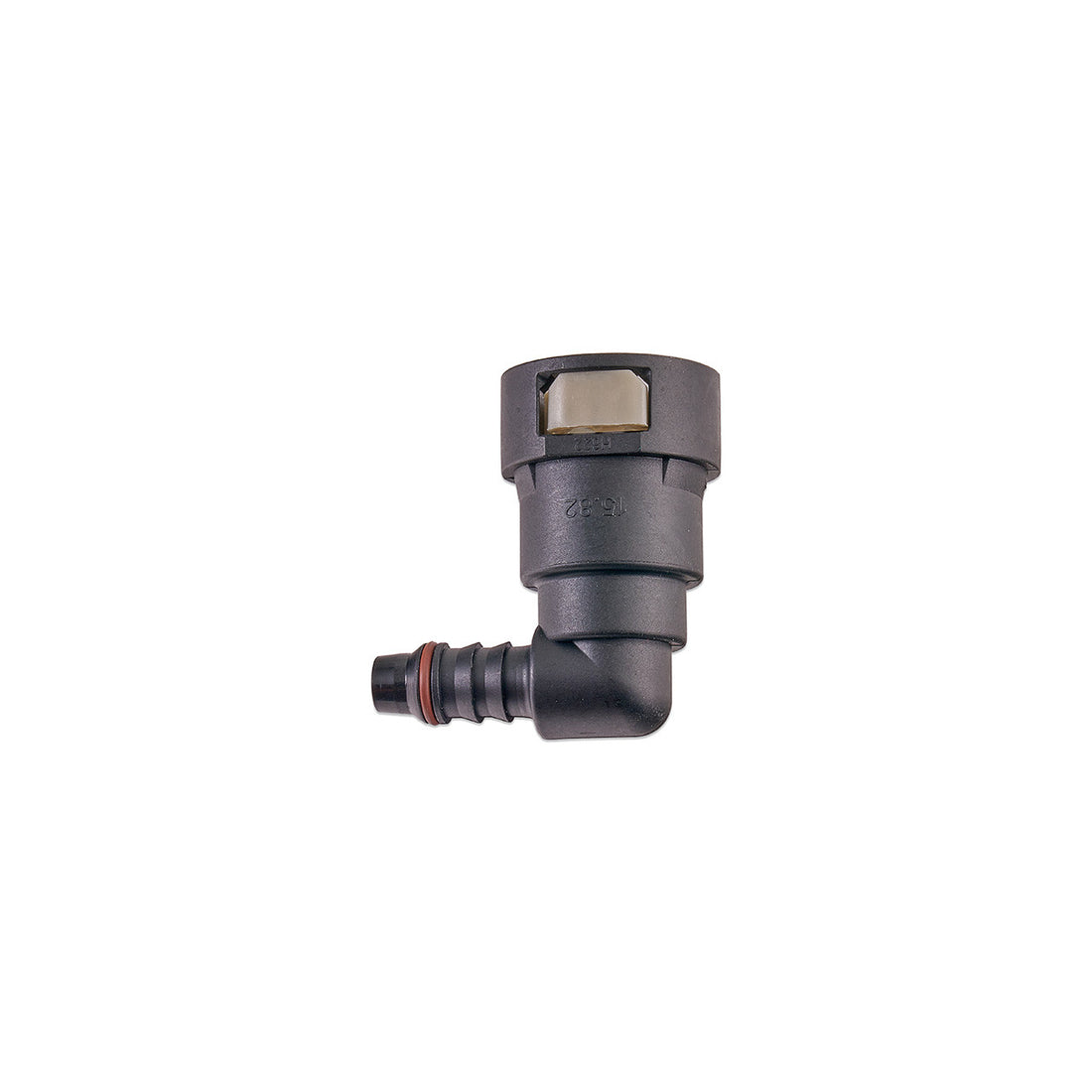 IAG IAG 5/8" SAE Quick Connect Female to 3/8" Hose Barb 90 Degree