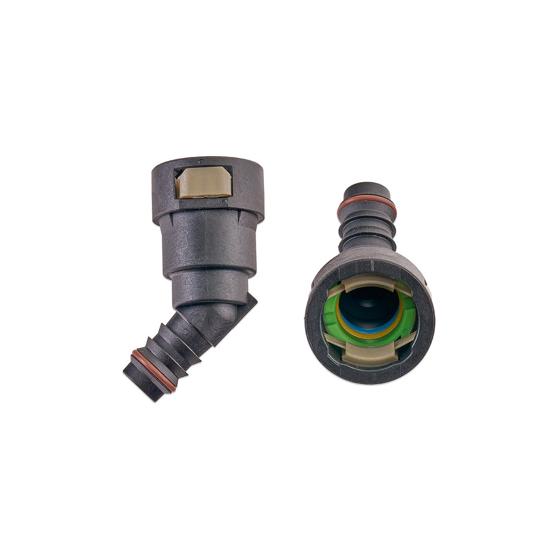 IAG IAG 5/8" SAE Quick Connect Female to 1/2" Hose Barb Angled