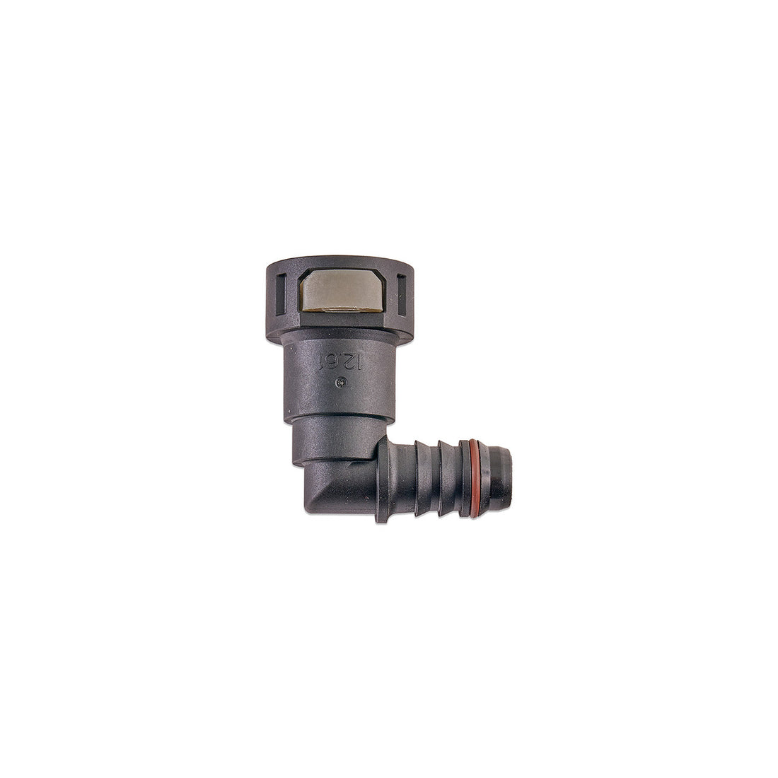 IAG IAG 1/2" SAE Quick Connect Female to 1/2" Hose Barb Right Angled