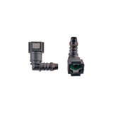 IAG IAG 5/16" SAE Quick Connect Female to 8mm Hose Barb Right Angled