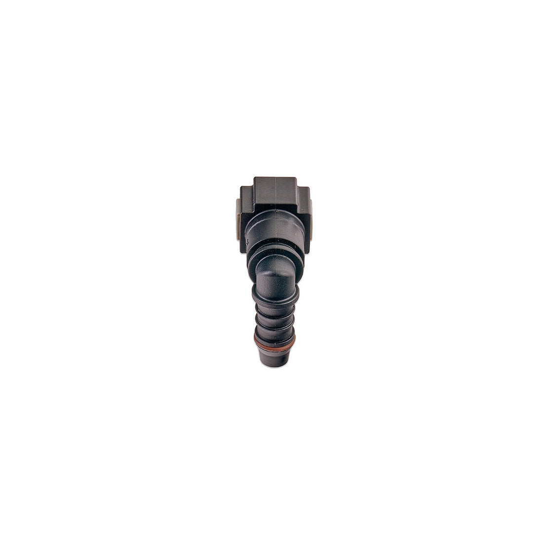 IAG IAG 5/16" SAE Quick Connect Female to 8mm Hose Barb Right Angled