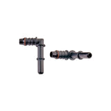 IAG IAG 5/16" SAE Quick Connect Male to 8mm Hose Barb Right Angled