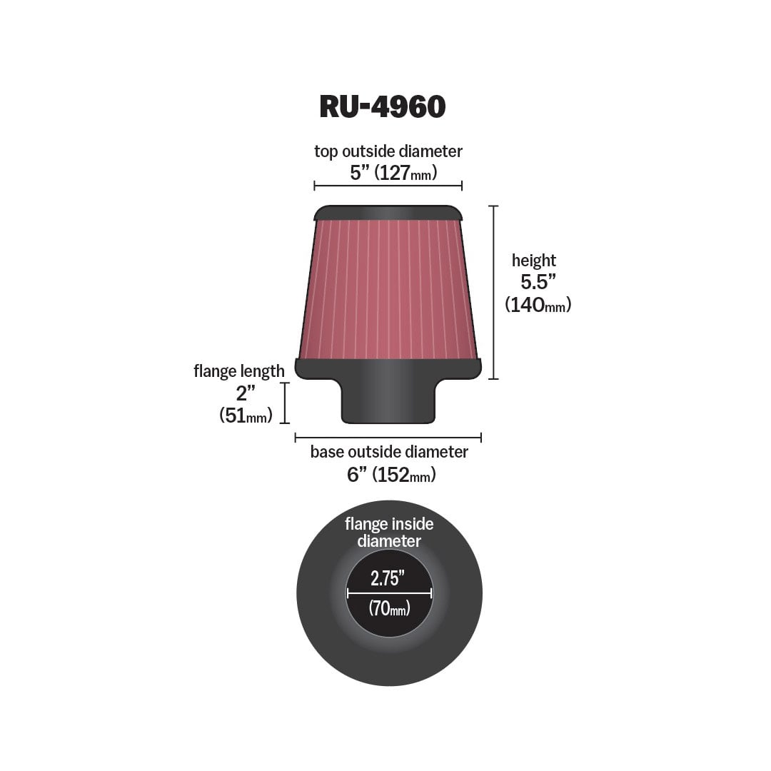 K&N Universal Air Filter