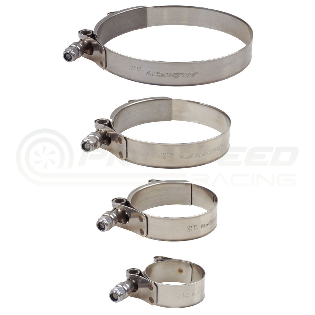 Raceworks Stainless Steel T-Bolt Clamp