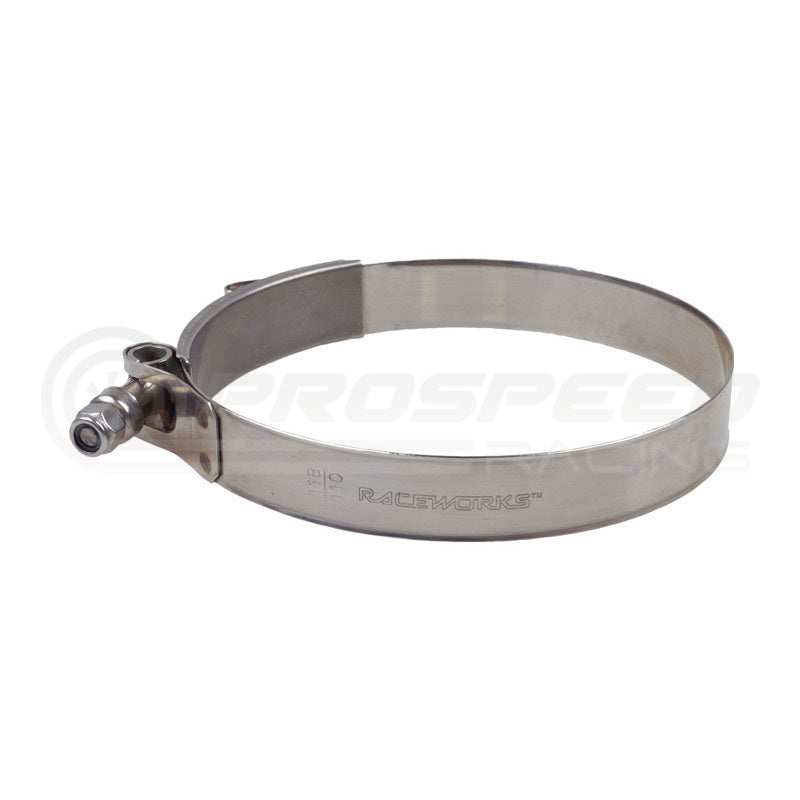 Raceworks Stainless Steel T-Bolt Clamp