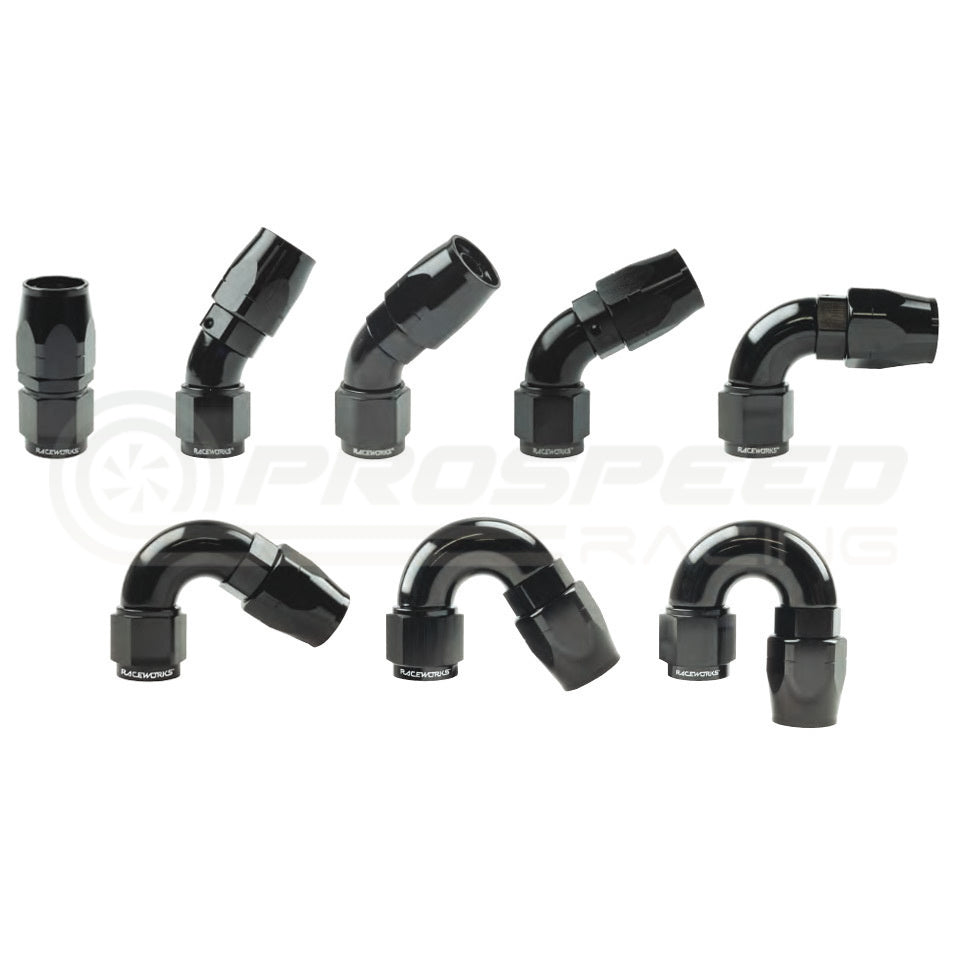 Raceworks 100 Series AN-6 Cutter Hose End Fitting RWF-101-06 | Pro Speed Racing