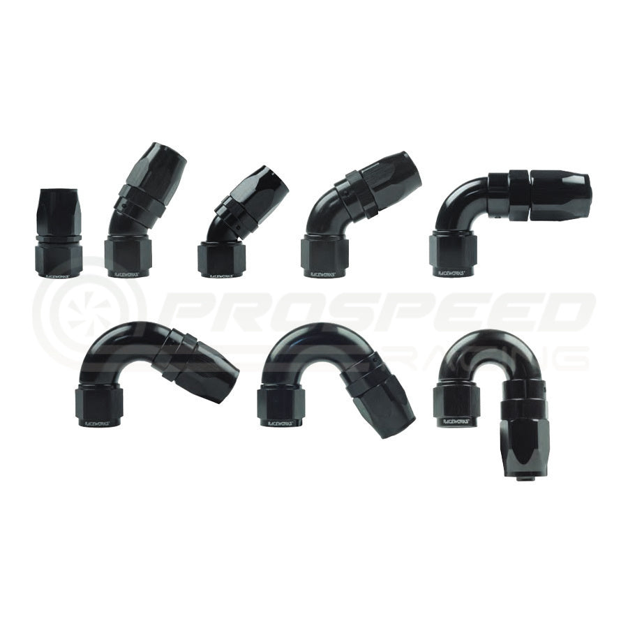 Raceworks 110 Series AN-6 Taper Hose End Fitting AN-6 Straight RWF-111 ...