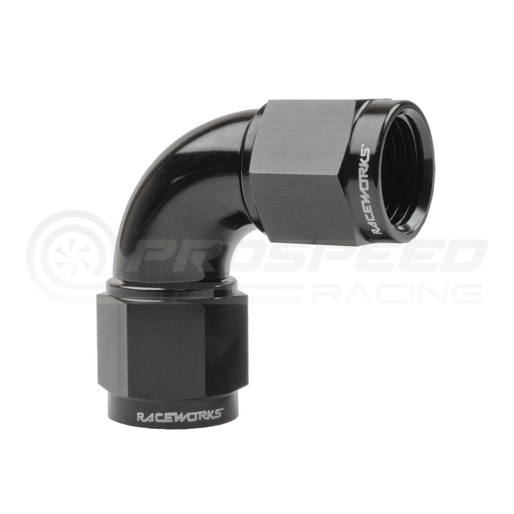 Raceworks Female To Female AN-8 Swivel Union Fitting