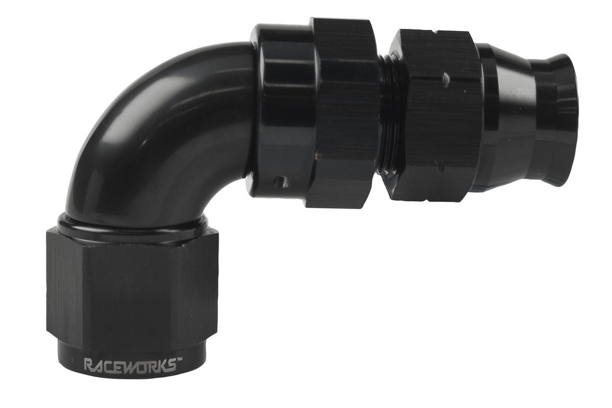 Raceworks 300/600 Series 1/2" Hard Line Hose End AN-8