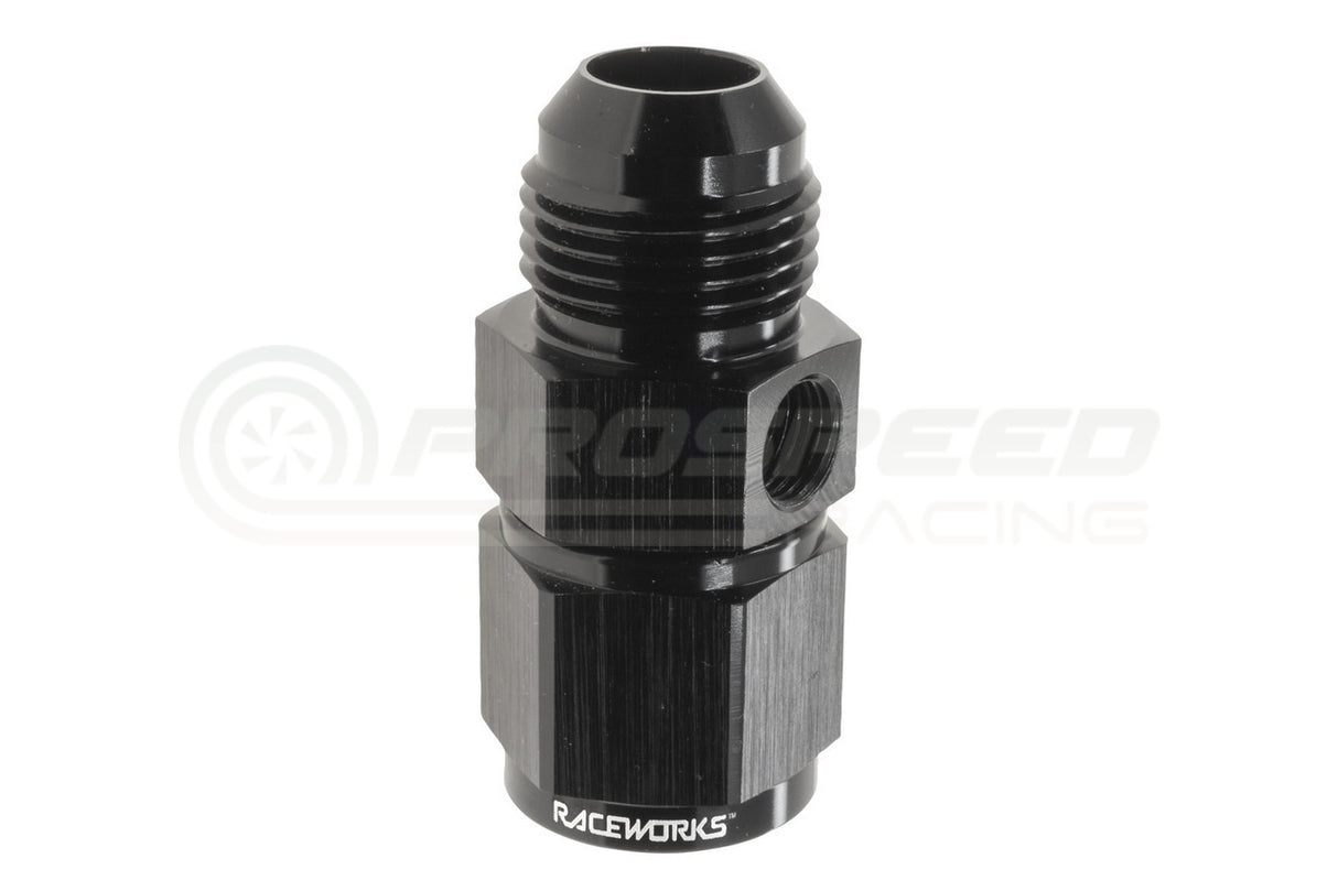 Raceworks Female Swivel To Male AN-10 With M10X1.0 Inverted Female Port RWF-140-10-M10BK | Pro Speed