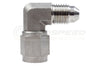 Raceworks Female to Male Stainless Steel AN Swivel Elbow 90 Degree