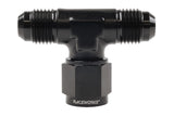 Raceworks AN Male Tee Fitting With Female Swivel On Branch