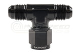 Raceworks AN Male Tee Fitting With Female Swivel On Branch RWF-144 | Pro Speed Racing
