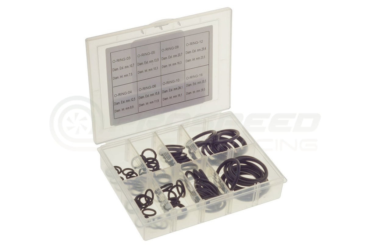 Raceworks Replacement ORB O-Ring Boss E85 Safe O-Ring Bulk Kit AN-3 To AN-16 80PK RWF-178-KIT | PSR