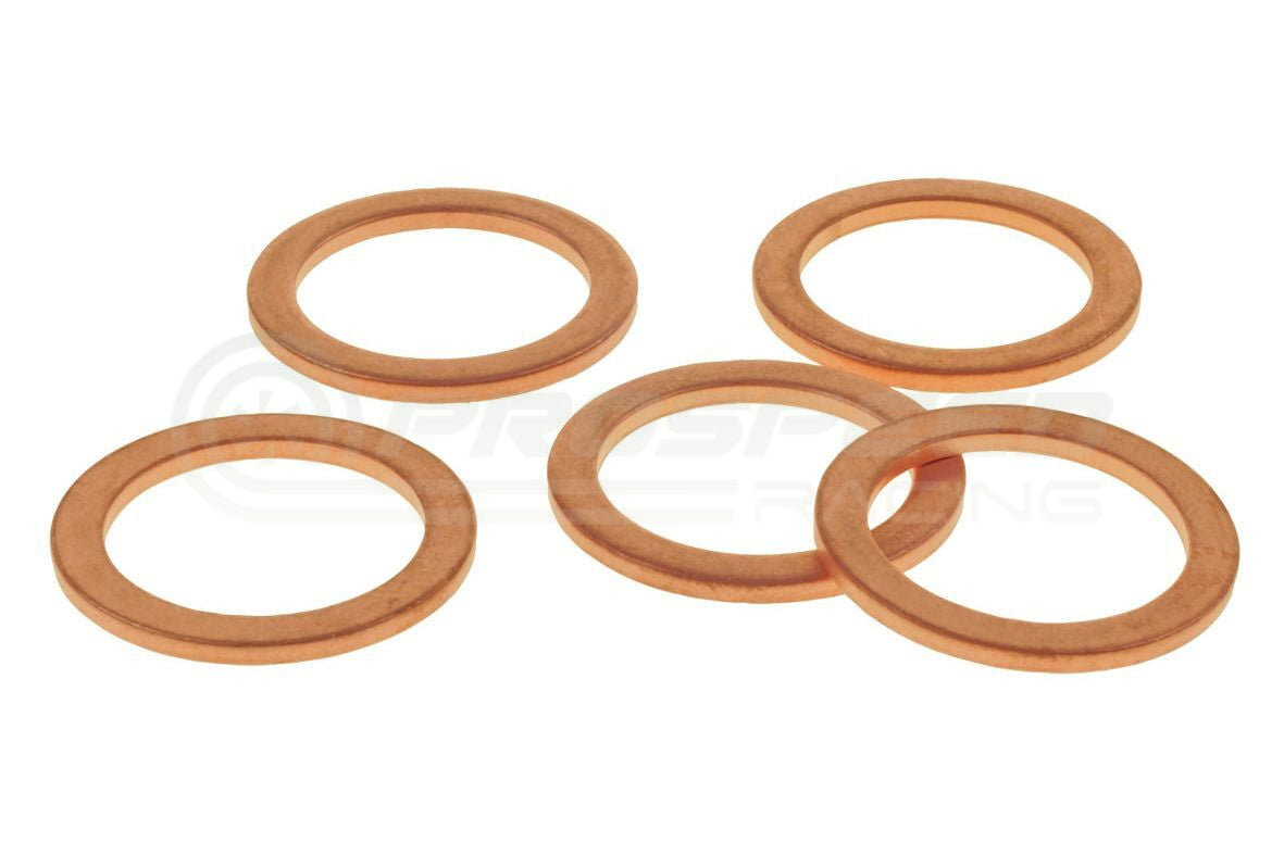 Raceworks Replacement Copper Crush Washers 5PK
