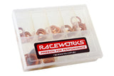 Raceworks Replacement Copper Crush Washers Bulk Kit 8mm To 18mm 70PK