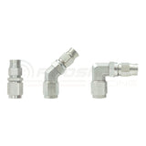 Raceworks 200 Series AN-3 Stainless Steel Teflon Hose End RWF-201-03S | Pro Speed Racing