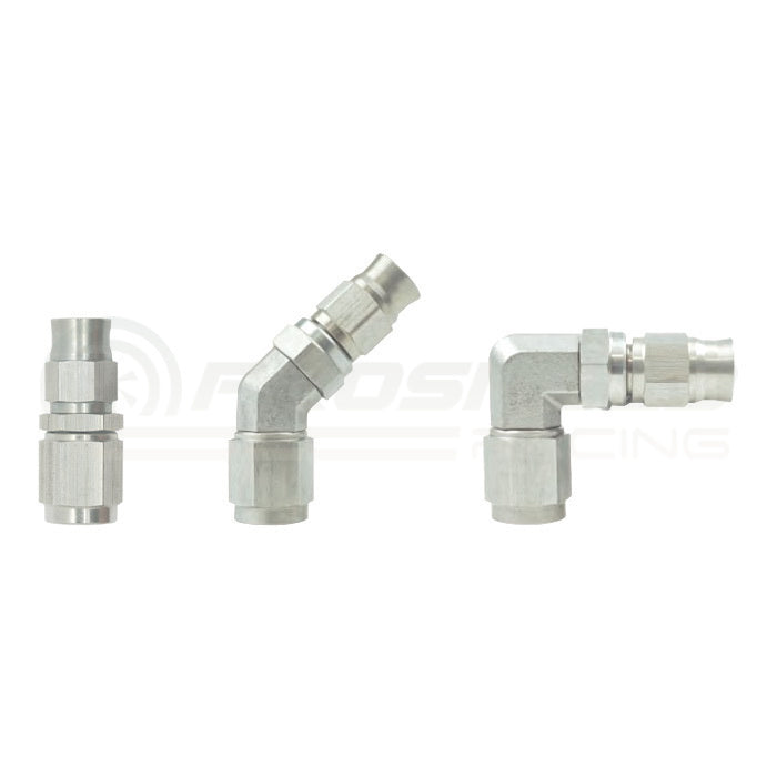Raceworks 200 Series AN-6 Stainless Steel Teflon Hose End RWF-201-06S | Pro Speed Racing