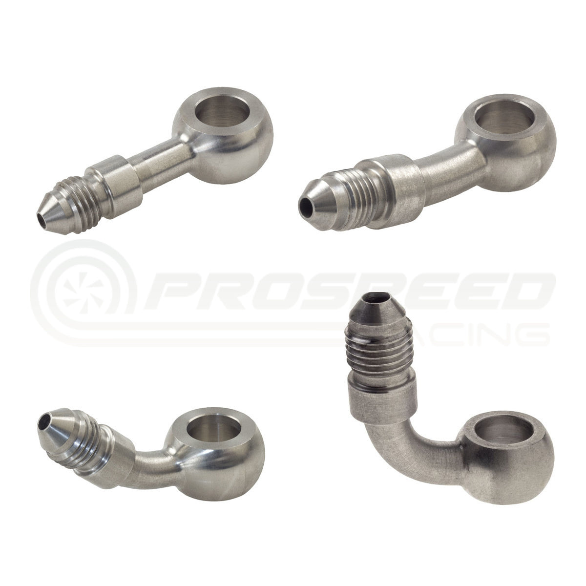 Raceworks Stainless Steel Banjo Fitting AN-4 Male Flare RWF-310-04 | Pro Speed Racing