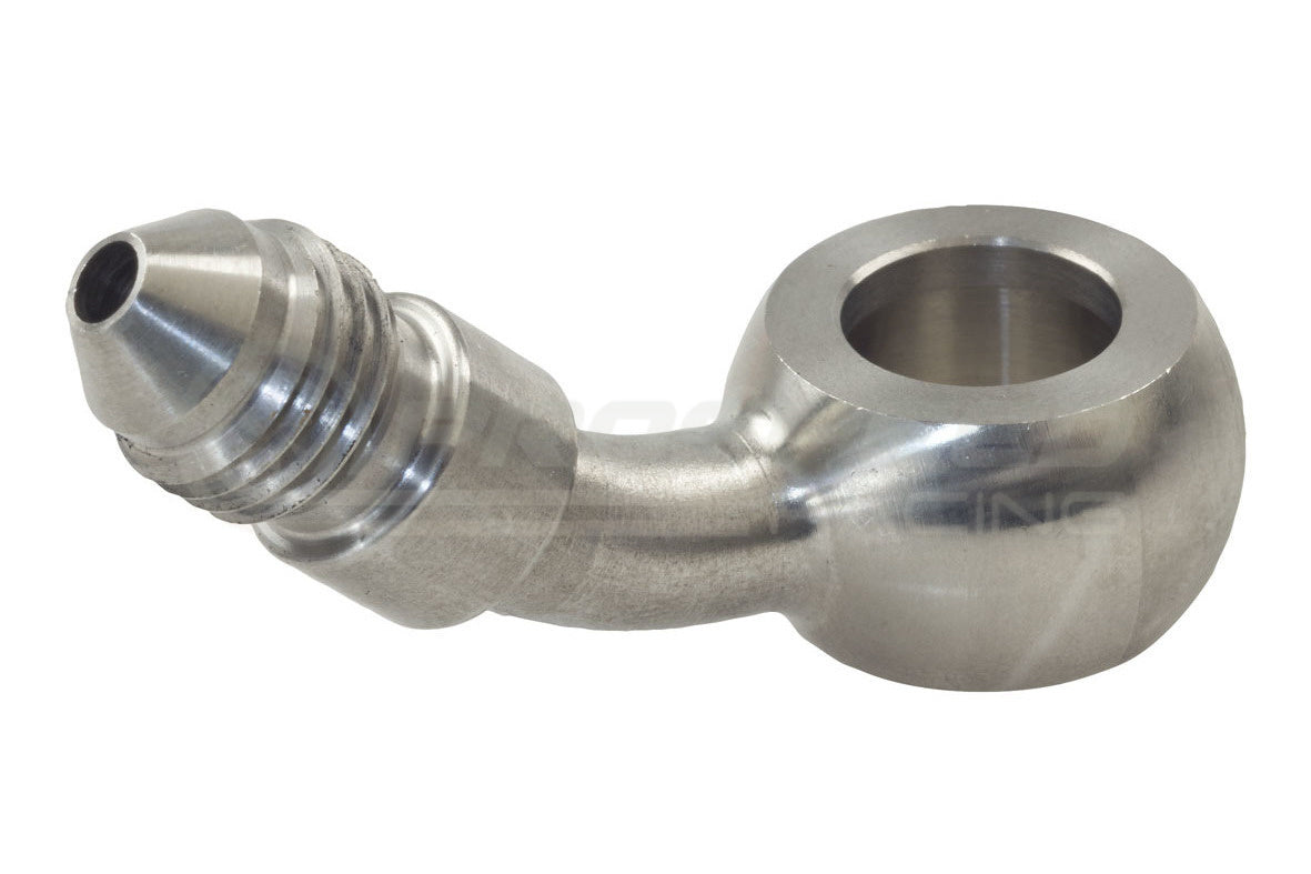 Raceworks Stainless Steel Banjo Fitting AN-4 Male Flare