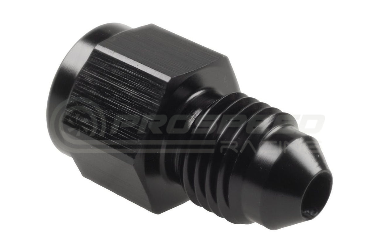 Raceworks 1/8? NPT Female To AN-4 Male Flare Adaptor Fitting RWF-370-04BK | Pro Speed Racing