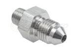 Raceworks Stainless Steel AN-3 Male Flare to NPT Straight Fitting RWF-380-03 | Pro Speed Racing