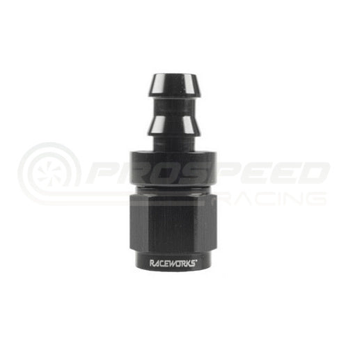 Raceworks 400 Series AN-6 Push Lock Hose End