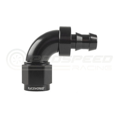 Raceworks 400 Series AN-6 Push Lock Hose End