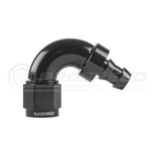 Raceworks 400 Series AN-6 Push Lock Hose End