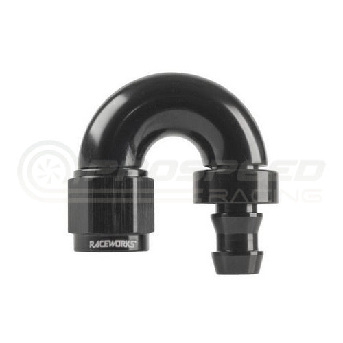 Raceworks 400 Series AN-6 Push Lock Hose End
