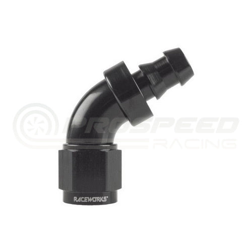 Raceworks 400 Series AN-6 Push Lock Hose End