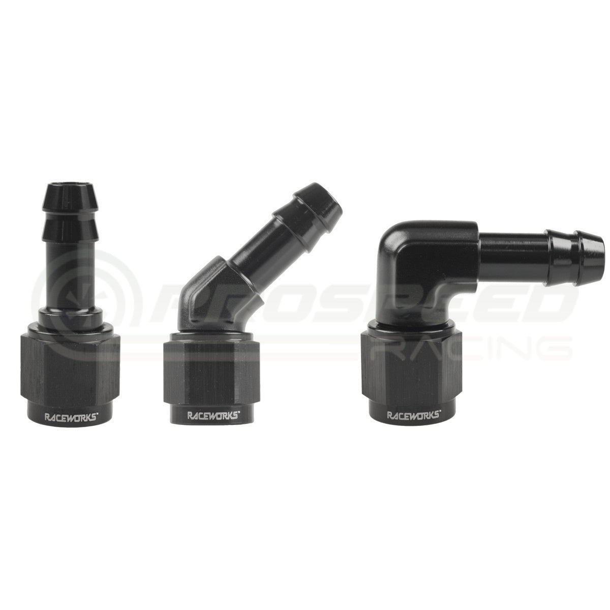 Raceworks AN-6 Female to Hose Barb Fitting RWF-411-06 | Pro Speed Racing