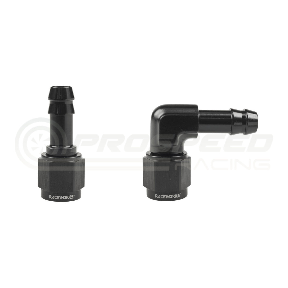 Raceworks AN-10 Female to Hose Barb Fitting Straight RWF-411-10 | Pro Speed Racing