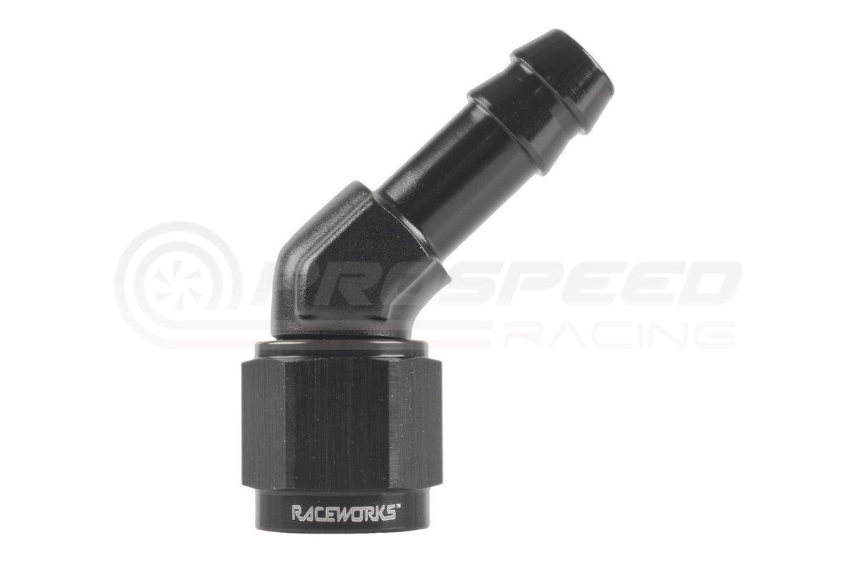 Raceworks AN-6 Female to Hose Barb Fitting