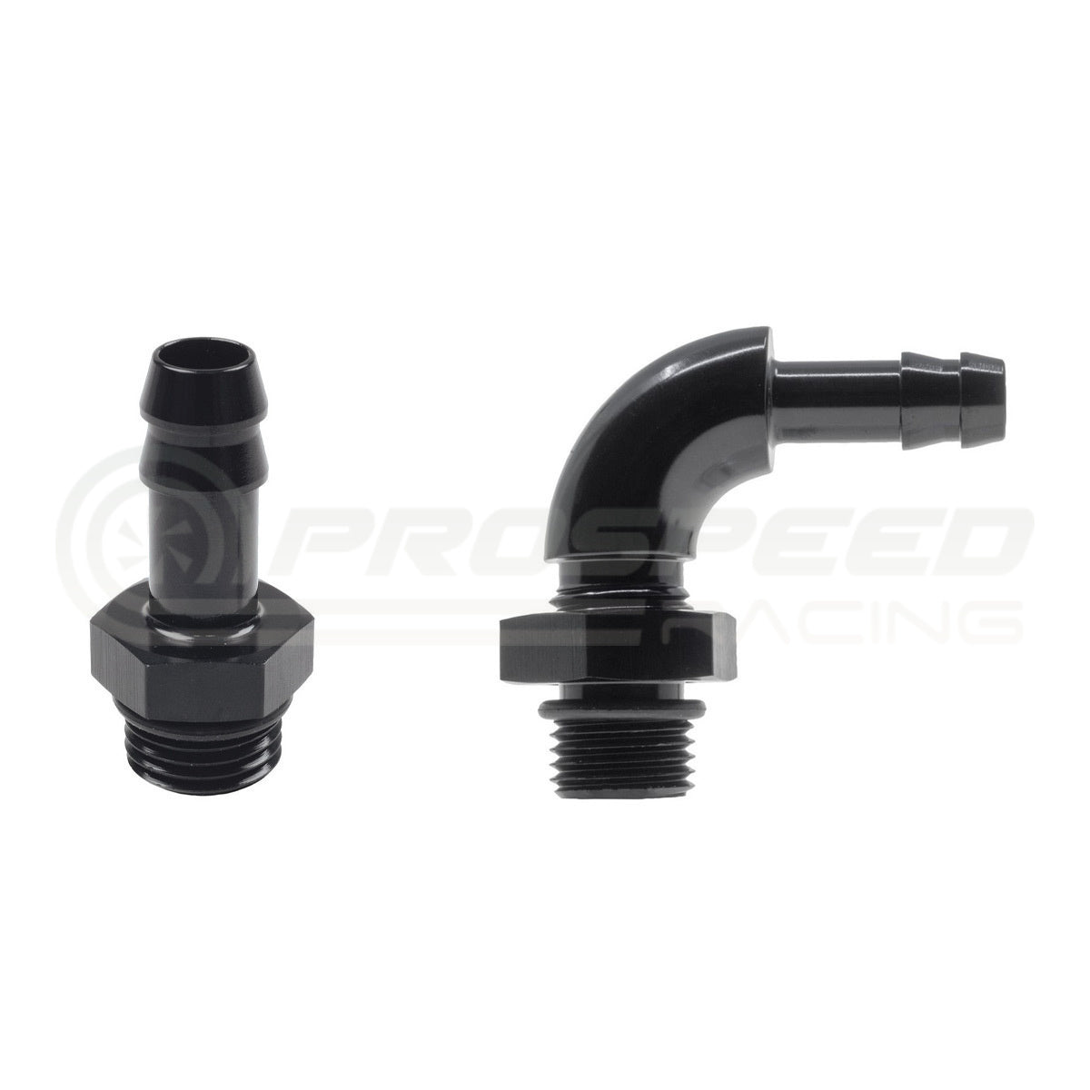 Raceworks AN-6 ORB to Hose Barb Fitting RWF-414-06 | Pro Speed Racing