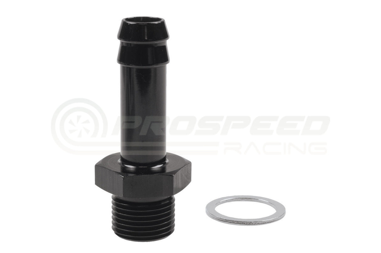 Raceworks Metric M12X1.5 Male to Hose Barb Fitting Straight RWF-414-M12 | Pro Speed Racing