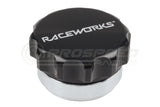 Raceworks Weld On Aluminium Filler With Black Male Cap