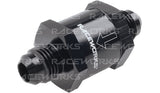 Raceworks Male AN to Male AN One Way Valve
