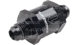 Raceworks Male AN to Male AN One Way Valve