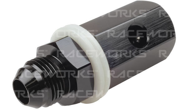 Raceworks Bulkhead AN Roll Over Valve / Vent