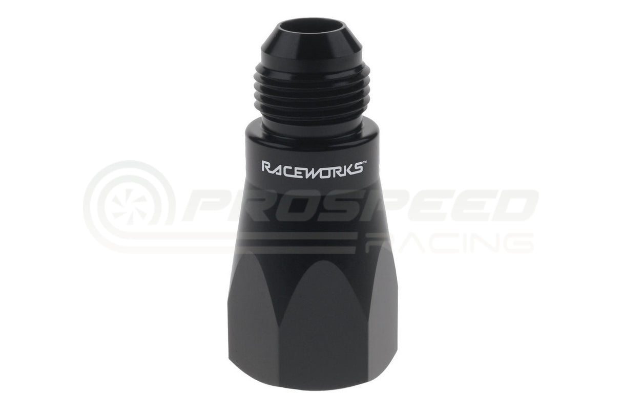 Raceworks Inline AN-6 Roll Over Valve / Vent RWF-614-06BK | Pro Speed Racing