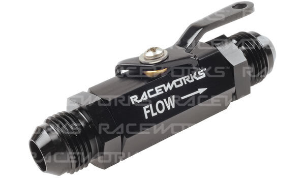 Raceworks AN Shut Off Valve