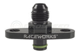 Raceworks OEM Fuel Rail FPR Adaptor AN-6 - Subaru WRX & STI 01-07/Toyota Supra JZA80/Mazda MX-5 NA/E