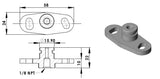 Raceworks OEM Fuel Rail FPR Adaptor AN-6