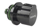 Raceworks OEM Fuel Rail FPR Adaptor 1/8" NPT - Audi/VW/Ford XR6T (Bosch) RWF-680-04BK | Pro Speed